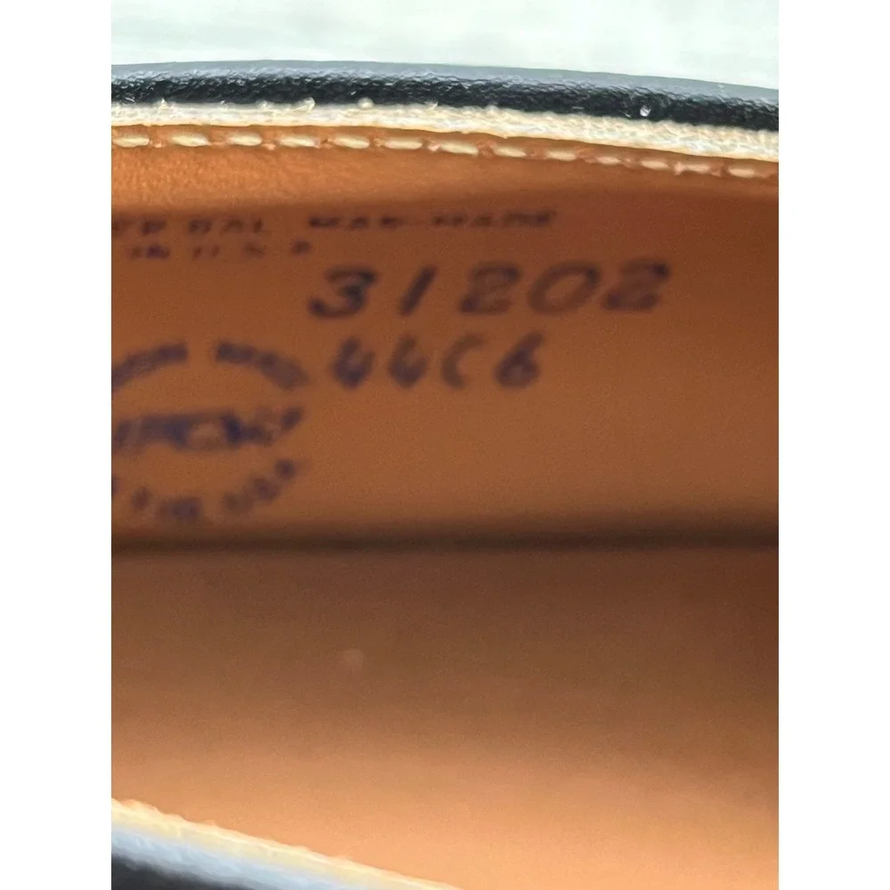 Red Wing 4406 Men Black Leather USPS Postal Approved Steel Toe Oxford Shoes 14 D